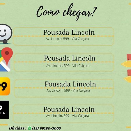 Pousada&Hostel Lincoln Praia Grande Bagian luar foto