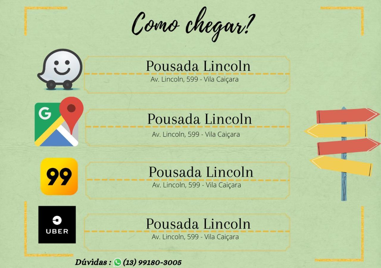 Pousada&Hostel Lincoln Praia Grande Bagian luar foto
